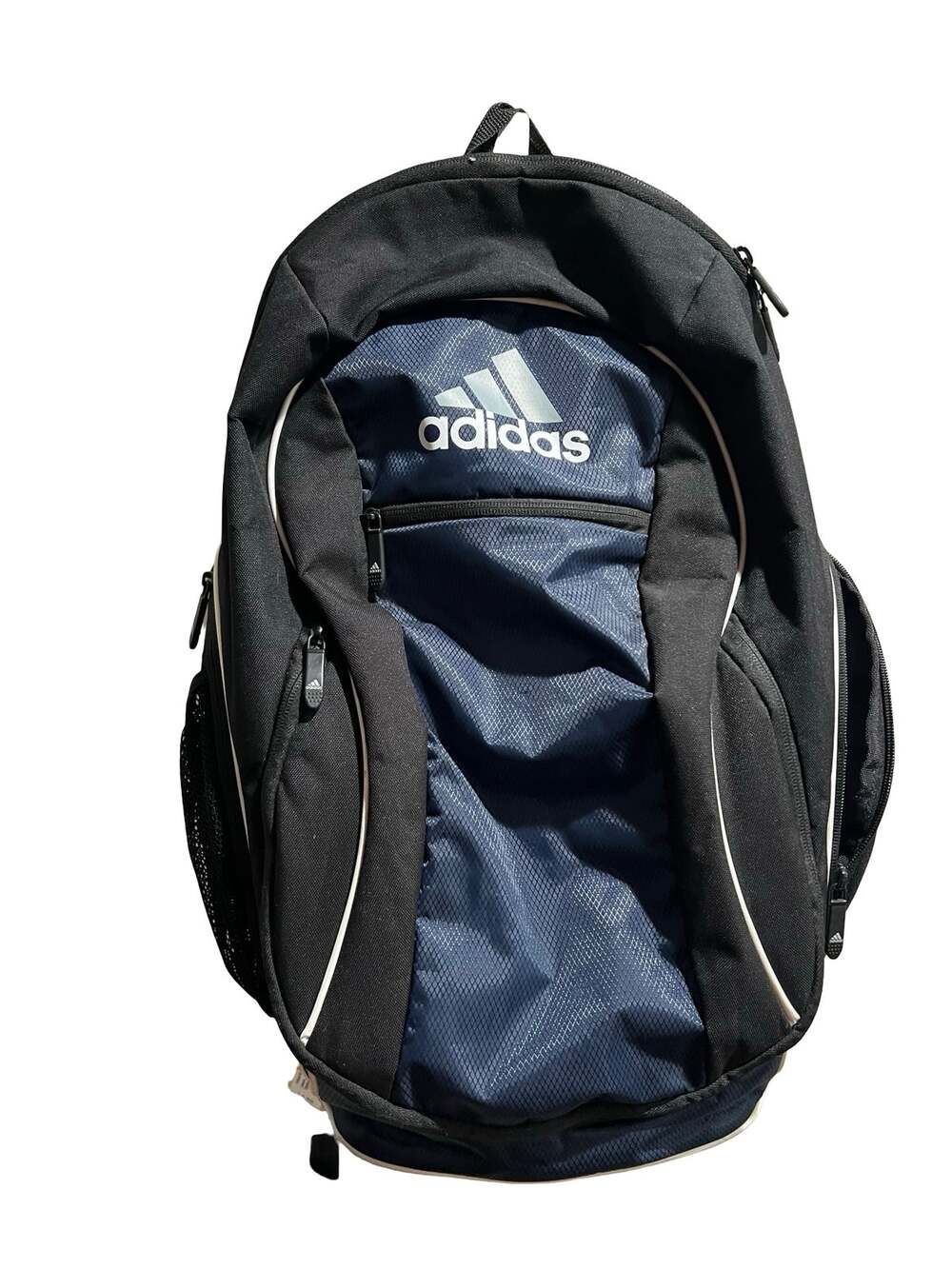 Adidas ClimaCool Load Spring Backpack Black Navy Blue Athletic School Travel Bag